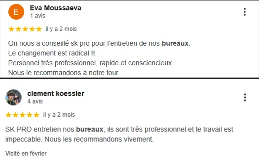 avis bureaux
