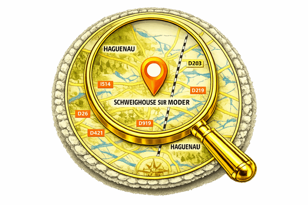 Loupe localisée sur Schweighouse